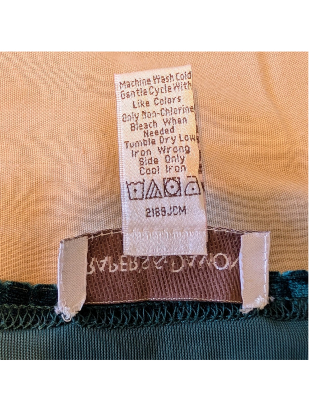 Draper’s & Damon’s Petite XL Teal Velour Lounge Set 2PC Ribbed Top Wide Leg Pant - Picture 7 of 8